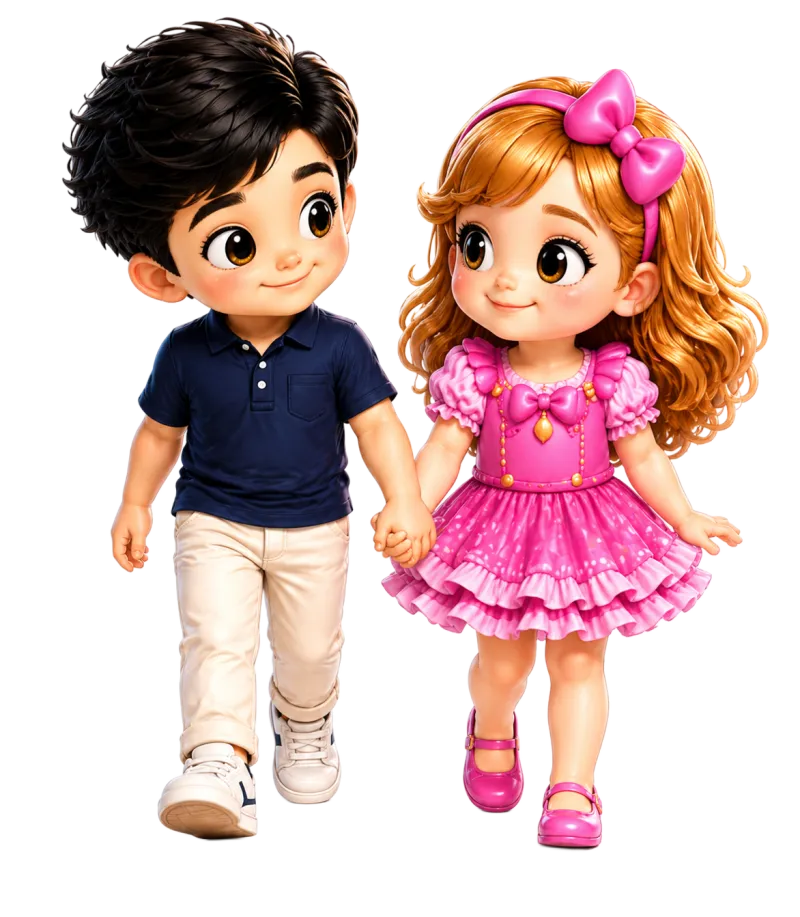 The Duo pose 8