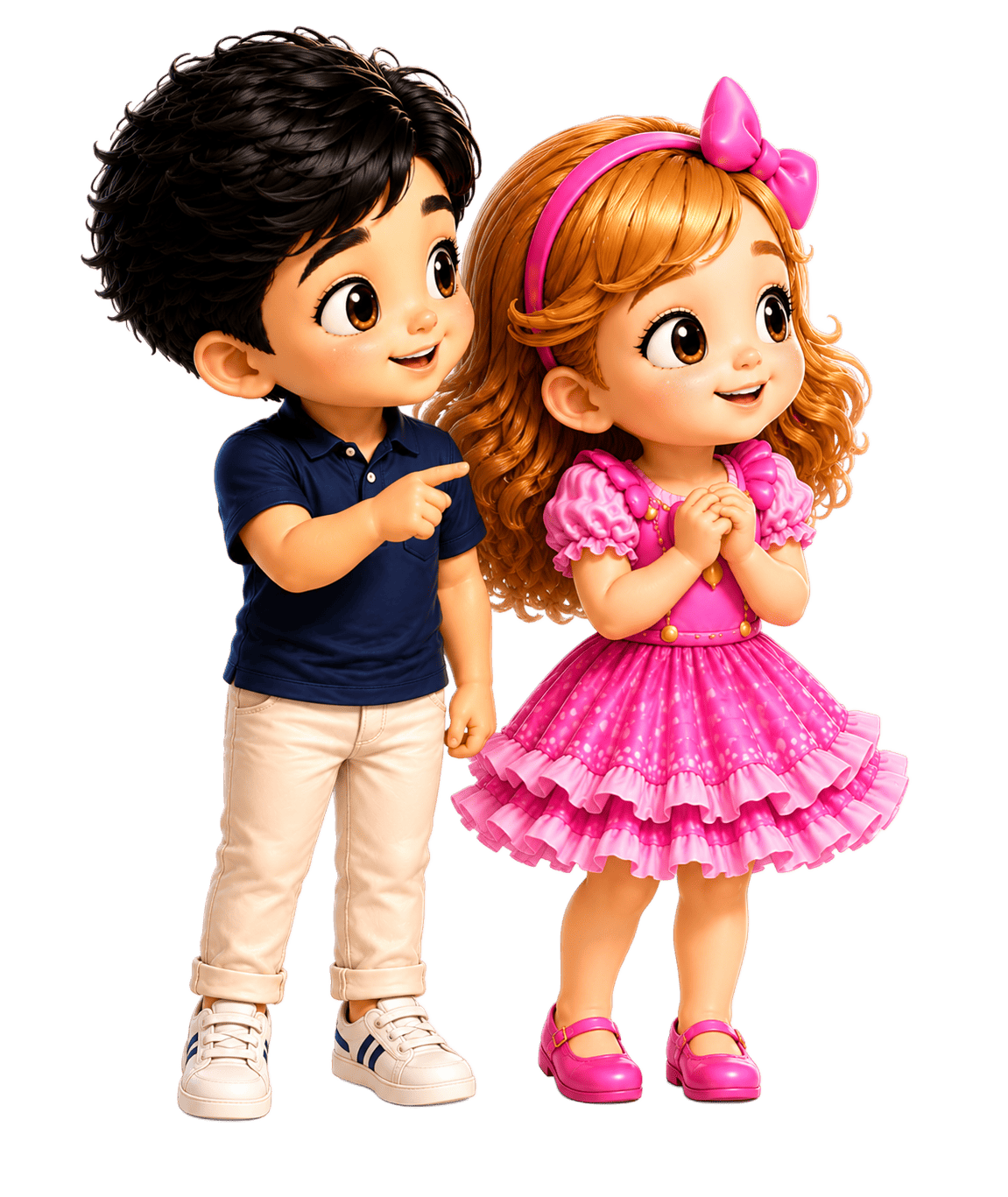 The Duo pose 10